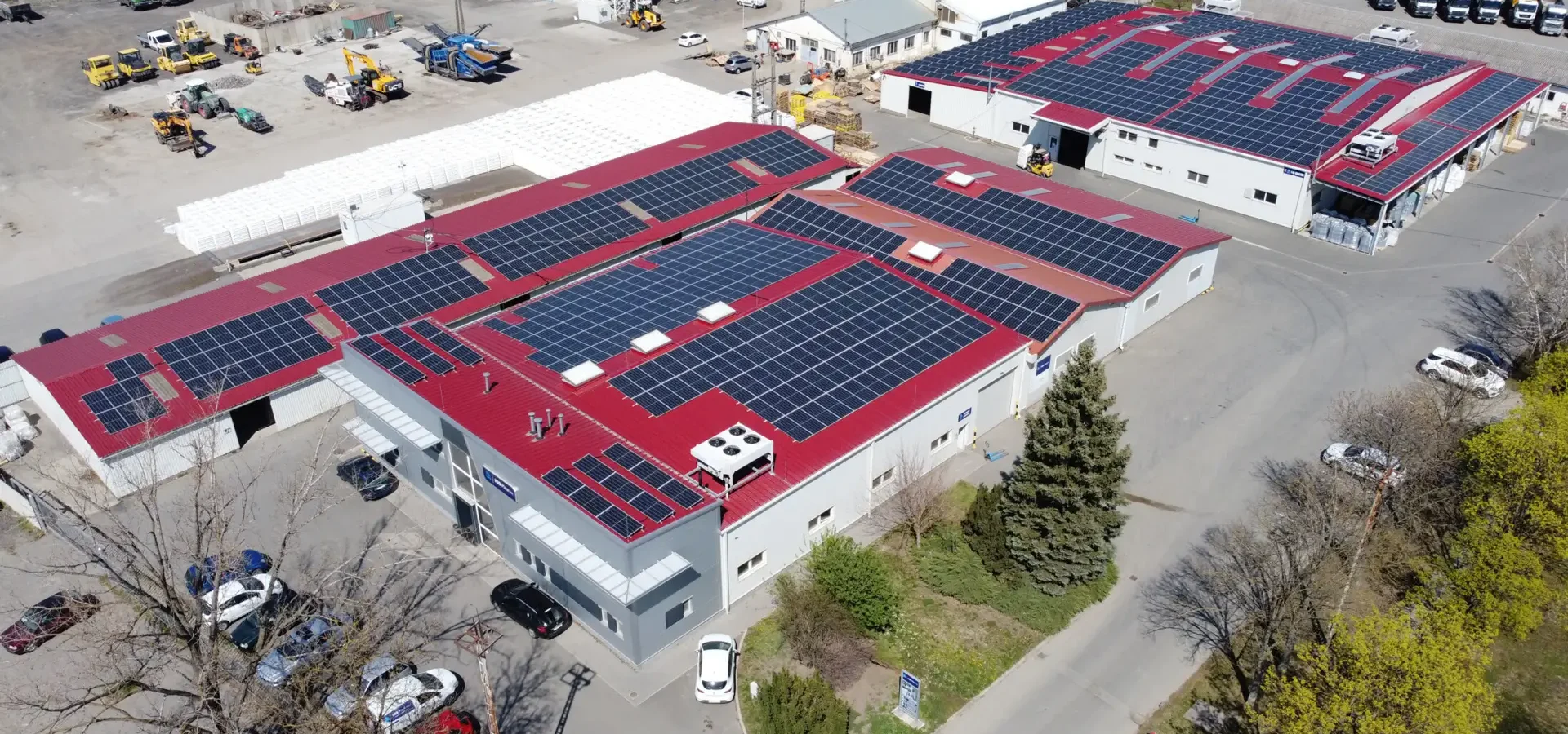 Newergies - Ipari napelemes rendszer teljes körű megvalósítása